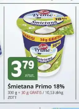 Marketvita Śmietana Primo Zott 18% oferta