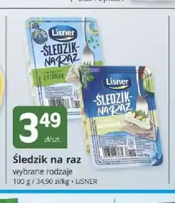 Marketvita Śledzik na raz Lisner oferta