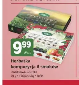 Marketvita Herbatka kompozycja 6 smaków Bifix oferta