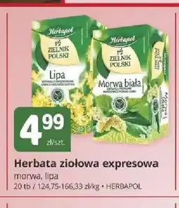 Marketvita Herbata ziołowa ekspresowa Zielnik Polski lipa Herbapol oferta
