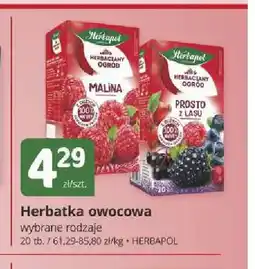 Marketvita Herbatka owocowa Herbaciany Ogród malina Herbapol oferta