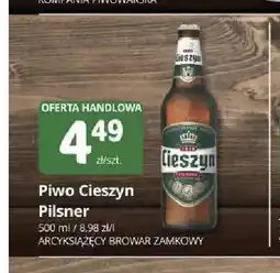Marketvita Piwo Cieszyn Pilsner oferta