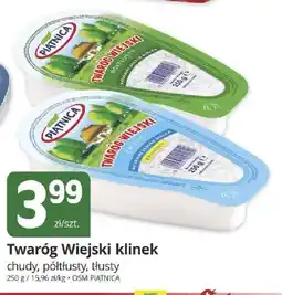 Marketvita Twaróg Wiejski klinek tłusty Piątnica oferta