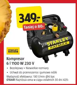 Jula Kompresor bezolejowy Stanley oferta