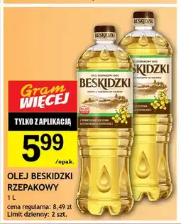 Gram Market Olej rzepakowy Beskidzki oferta