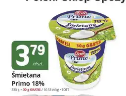 Marketvita Śmietana Primo Zott 18% oferta