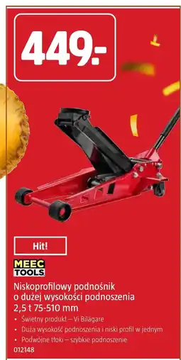 Jula Podnośnik Meec Tools oferta