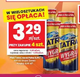 Piwo Tatra 5,6%