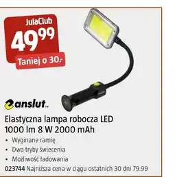 Jula Lampa robocza Anslut oferta