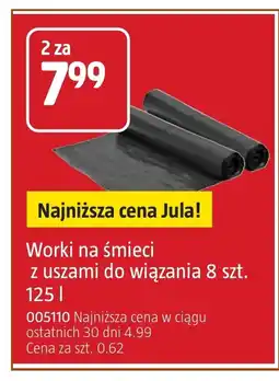 Jula Worki na śmieci Jula oferta