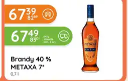 Eurocash Cash & Carry Brandy Metaxa oferta