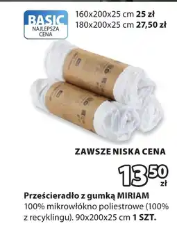 JYSK Prześcieradło z gumką oferta