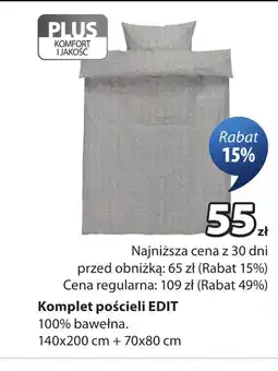 JYSK Komplet pościeli Komfort oferta