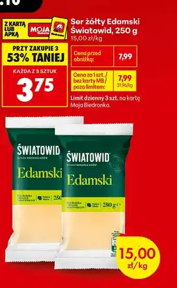 Biedronka Ser Światowid oferta