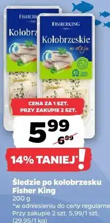 Netto Śledzie po kołobrzesku Fisher King oferta