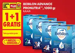 Biedronka Mleko modyfikowane Bebilon Advance Pronutra oferta