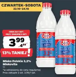 Netto Mleko Polskie 3,2% Mlekovita oferta