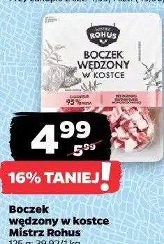 Netto Boczek wędzony w kostce Mistrz Rohus oferta