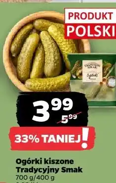 Netto Ogórki kiszone Tradycyjny Smak oferta