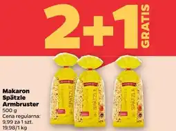 Netto Makaron Spätzle Armbruster oferta