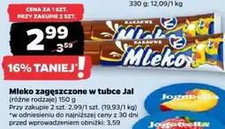 Netto Mleko zagęszczone w tubce Jal oferta