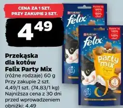 Netto Przekąska dla kotów Felix Party Mix oferta