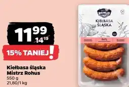 Netto Kiełbasa śląska Mistrz Rohus oferta