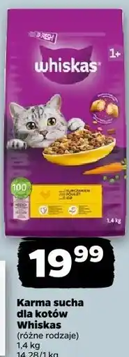Netto Karma sucha dla kotów Whiskas oferta