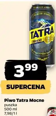Netto Piwo Tatra Mocne puszka oferta