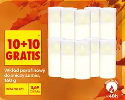 Biedronka Wkład parafinowy Lumia oferta