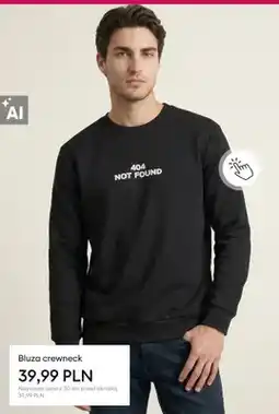 Sinsay Bluza crewneck oferta