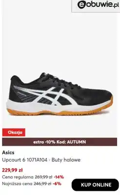 eobuwie Buty halowe Upcourt 6 1071A104 Asics oferta