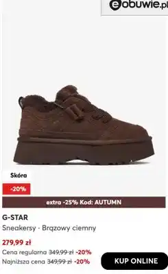eobuwie Sneakersy G-Star oferta