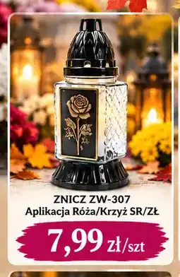 EMMA market Znicz ZW-307 aplikacja róża SR/ZŁ oferta