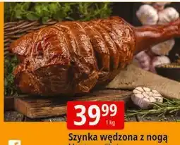E.Leclerc Szynka wędzona z nogą Marcinowa Chata oferta