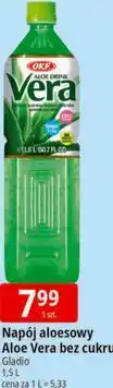 E.Leclerc Napój aloesowy OKF Aloe Vera bez cukru oferta