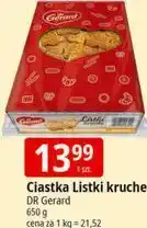 E.Leclerc Ciastka Listki kruche DR Gerard oferta