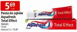 E.Leclerc Pasta do zębów Aquafresh Total Effect oferta
