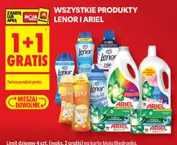 Biedronka Wszystkie produkty Lenor i Ariel oferta