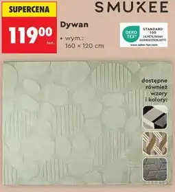 Biedronka Dywan Smukee 160 x 120 cm oferta