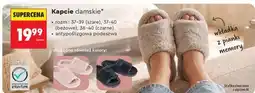 Biedronka Kapcie damskie oferta