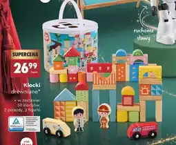 Biedronka EleFun Klocki drewniane oferta