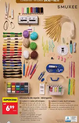 Biedronka Akcesoria do szycia i dziergania Smukee oferta