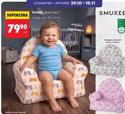 Biedronka Fotelik dziecięcy SMUKEE oferta