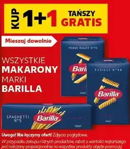 Kaufland Wszystkie makarony marki Barilla oferta