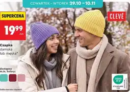 Biedronka Czapka damska lub męska Clevé oferta