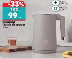 Biedronka Czajnik elektryczny taupe BerlingerHaus oferta