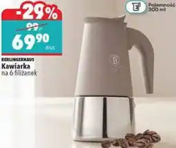 Biedronka Kawiarka na 6 filiżanek BerlingerHaus oferta