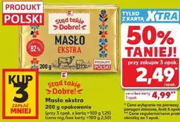 Kaufland Stąd takie Dobre! Masło ekstra oferta