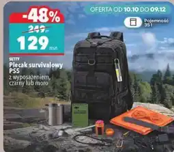 Biedronka Plecak survivalowy Setty PS5 z wyposażeniem oferta